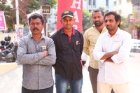 Runam Movie Team At Javed Habib Salon launch in SR NGAR